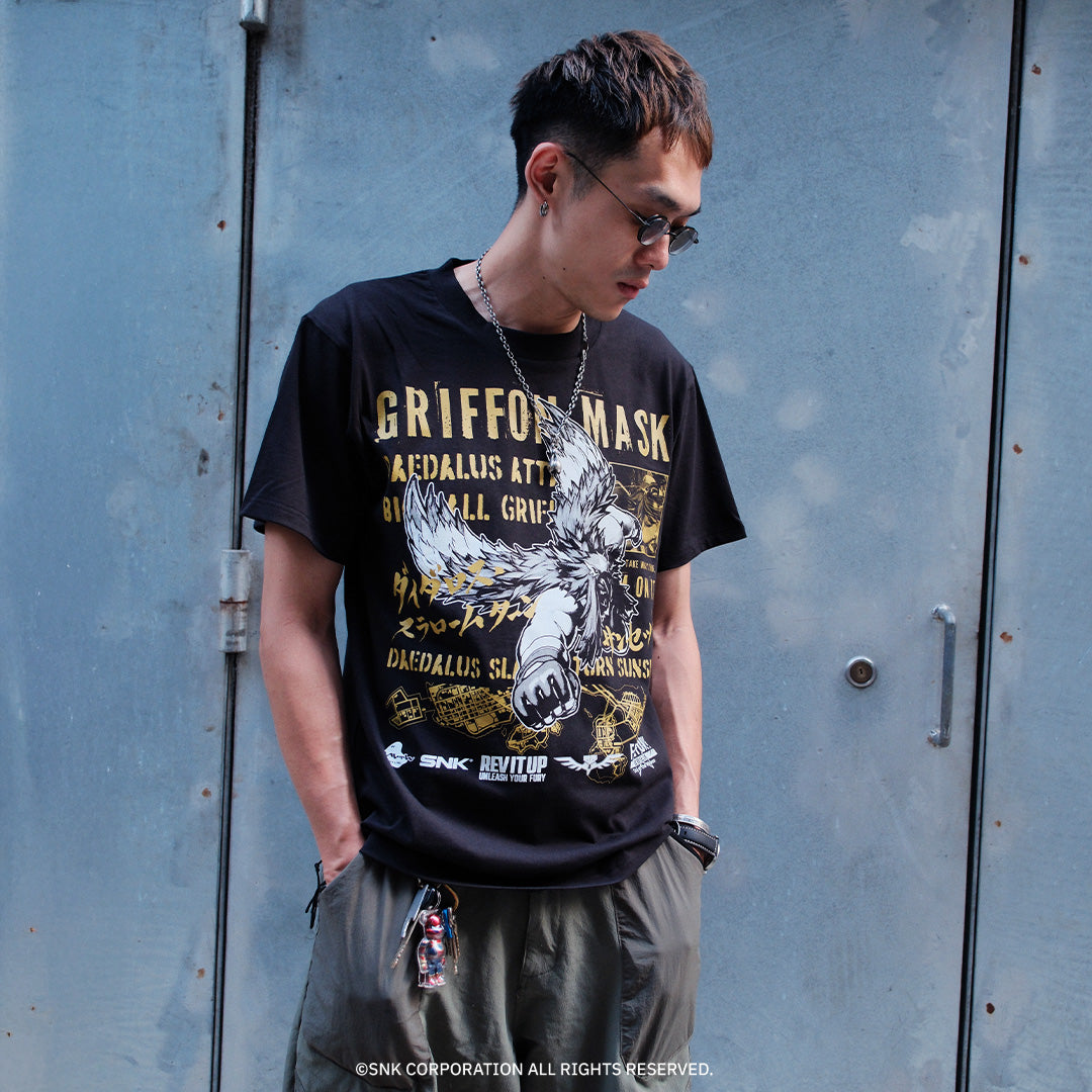 餓狼伝説COTW いいじゃん全キャラTシャツ グリフォンマスク