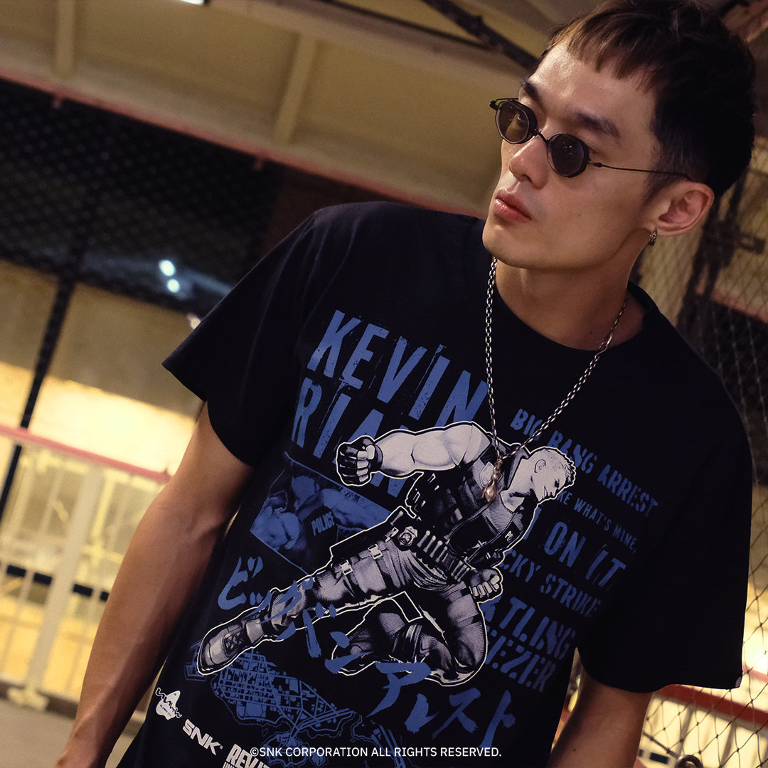 餓狼伝説COTW いいじゃん全キャラTシャツ ケビン・ライアン