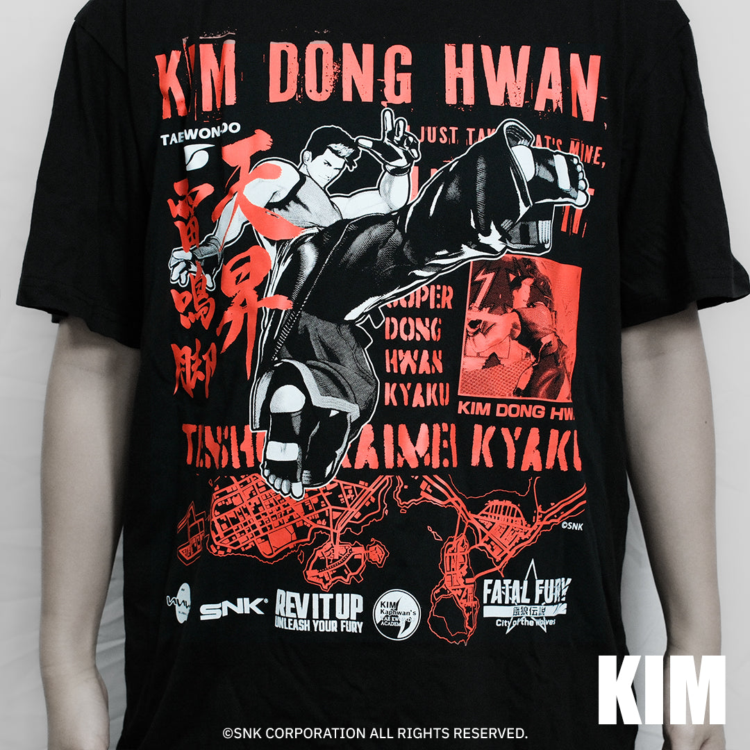 餓狼伝説COTW いいじゃん全キャラTシャツ キム・ドンファン