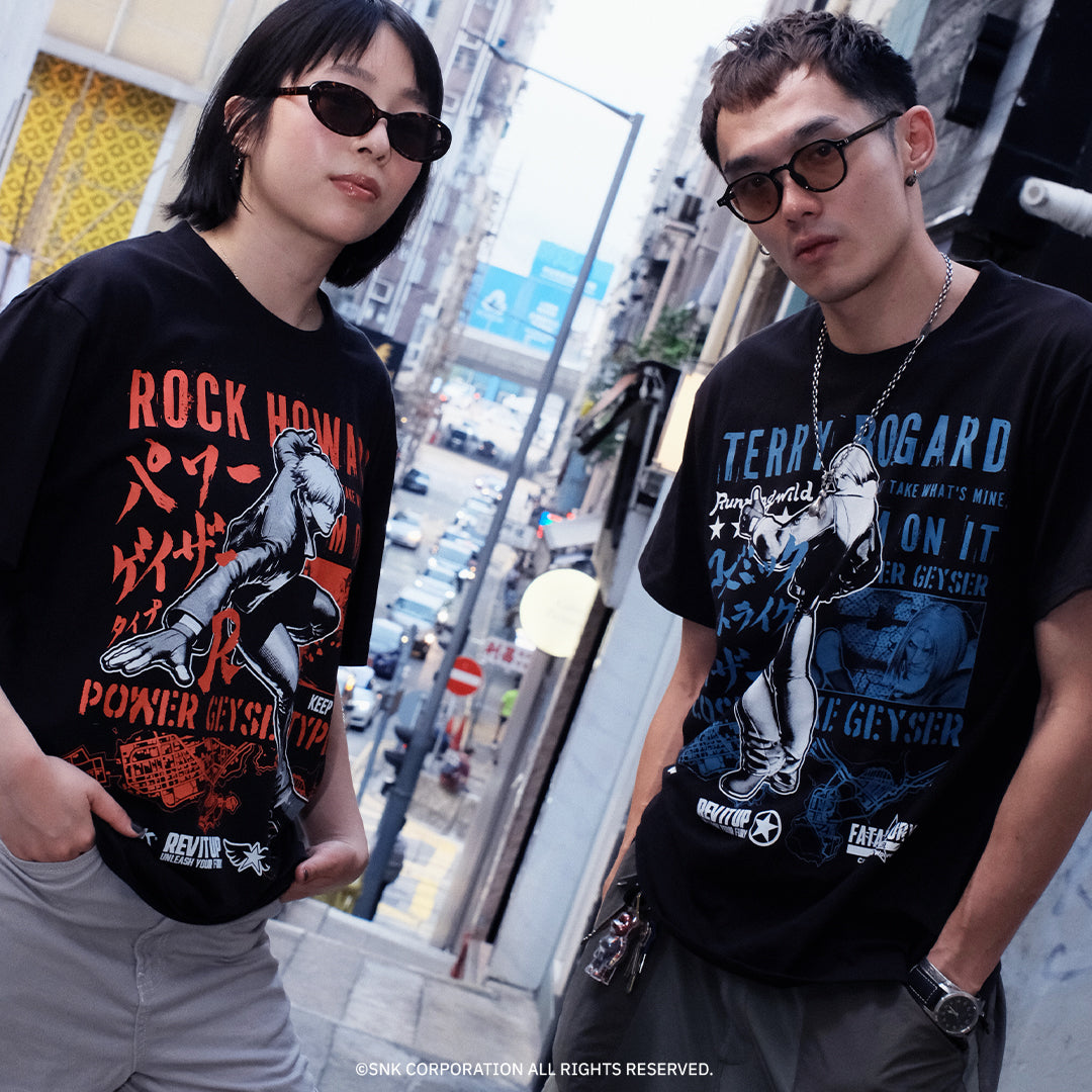 餓狼伝説COTW いいじゃん全キャラTシャツ ロック・ハワード