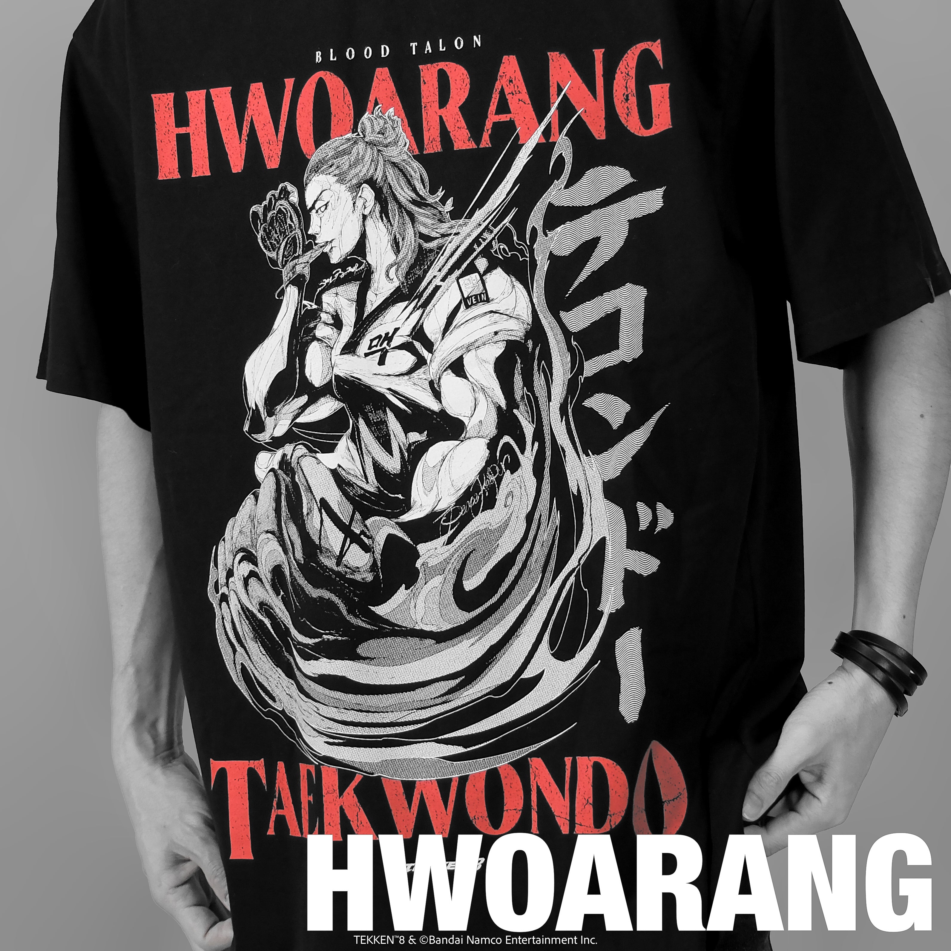 【予約商品 7月発送予定】TEKKEN 8 全キャラTシャツ第二弾  Hwoarang