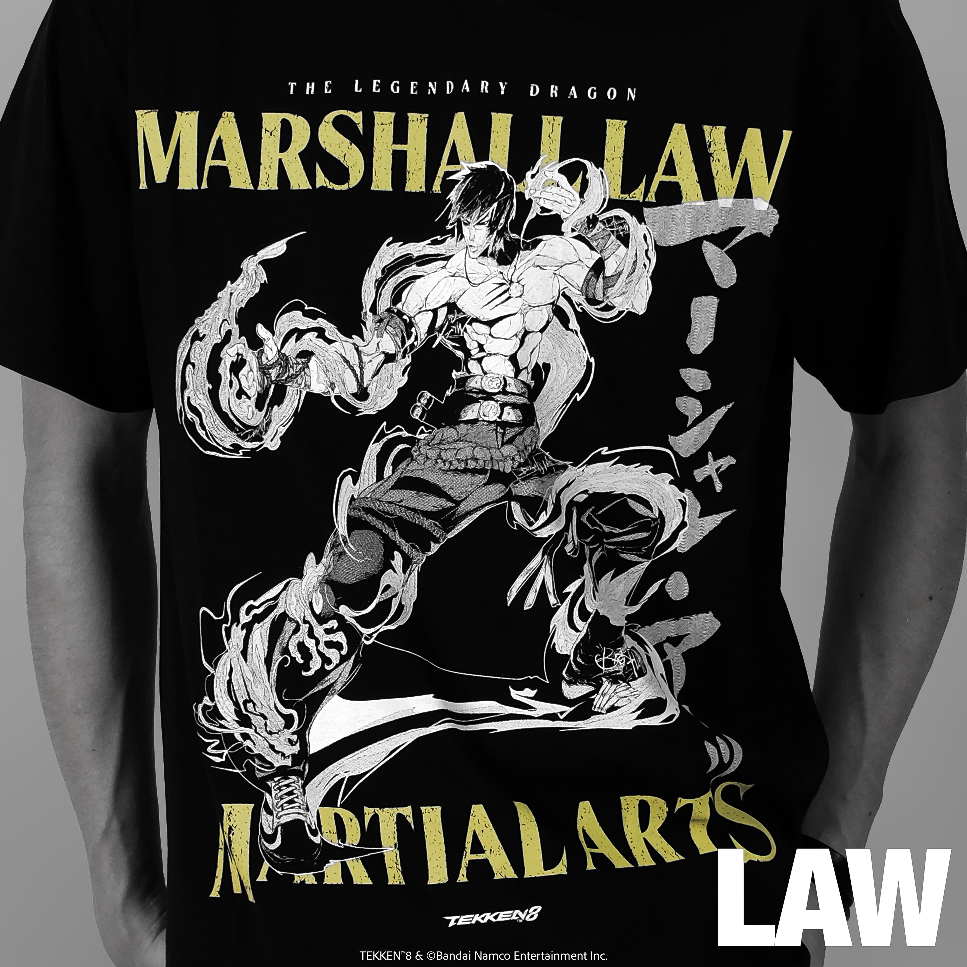 【予約商品 7月発送予定】TEKKEN 8 全キャラTシャツ第二弾  Marshall Law