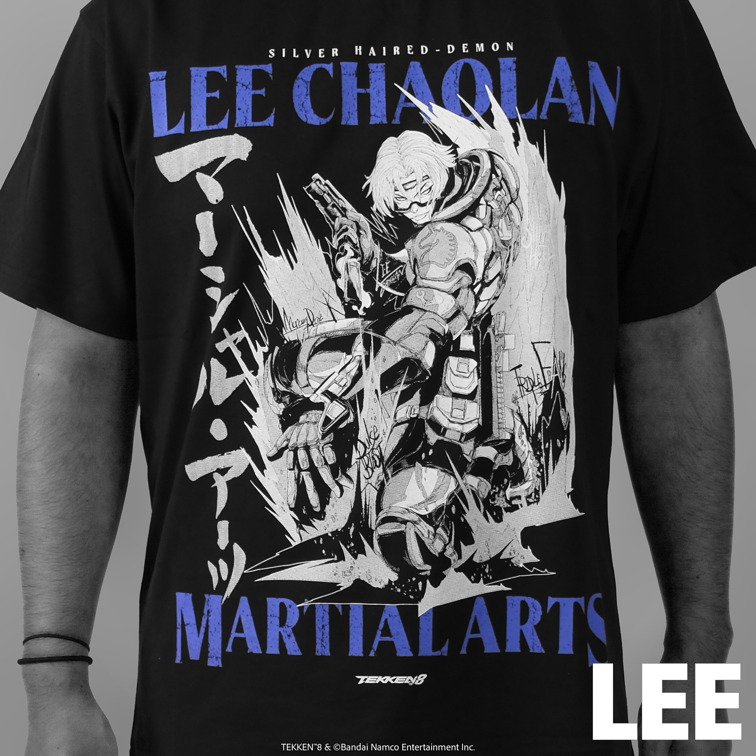 【予約商品 7月発送予定】TEKKEN 8 全キャラTシャツ第二弾  Lee Chaolan