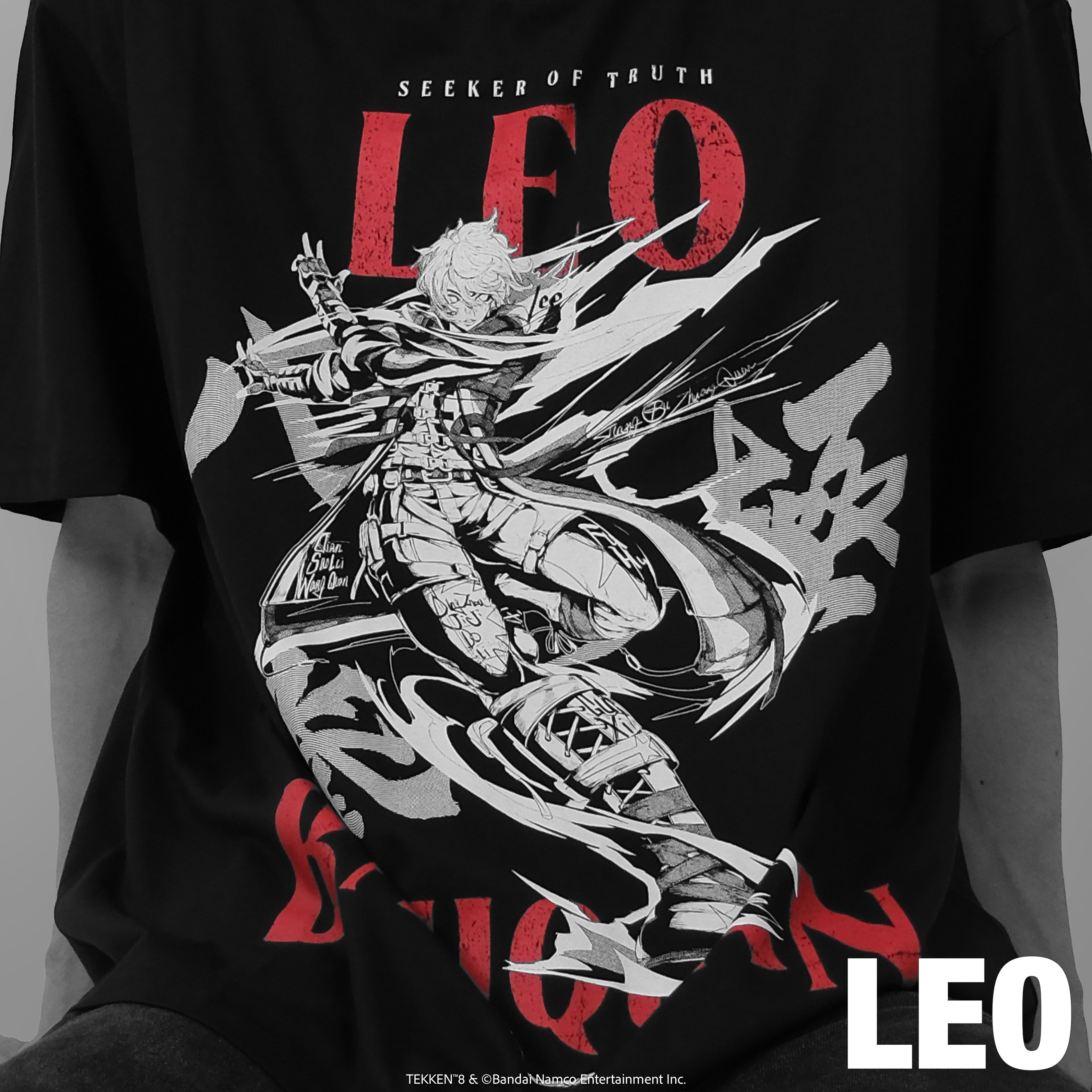 【予約商品 7月発送予定】TEKKEN 8 全キャラTシャツ第二弾  Leo