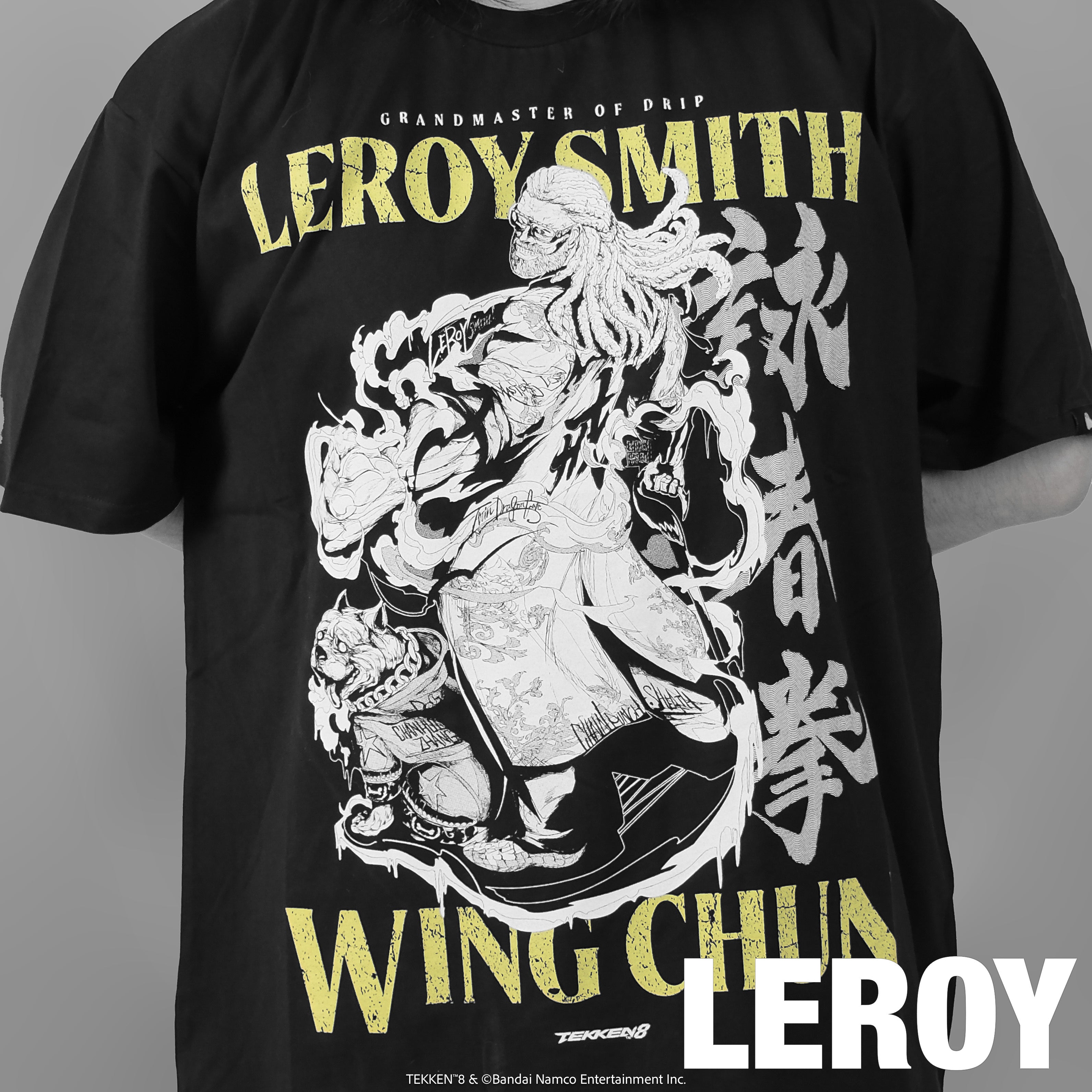 【予約商品 7月発送予定】TEKKEN 8 全キャラTシャツ第二弾  Leroy Smith