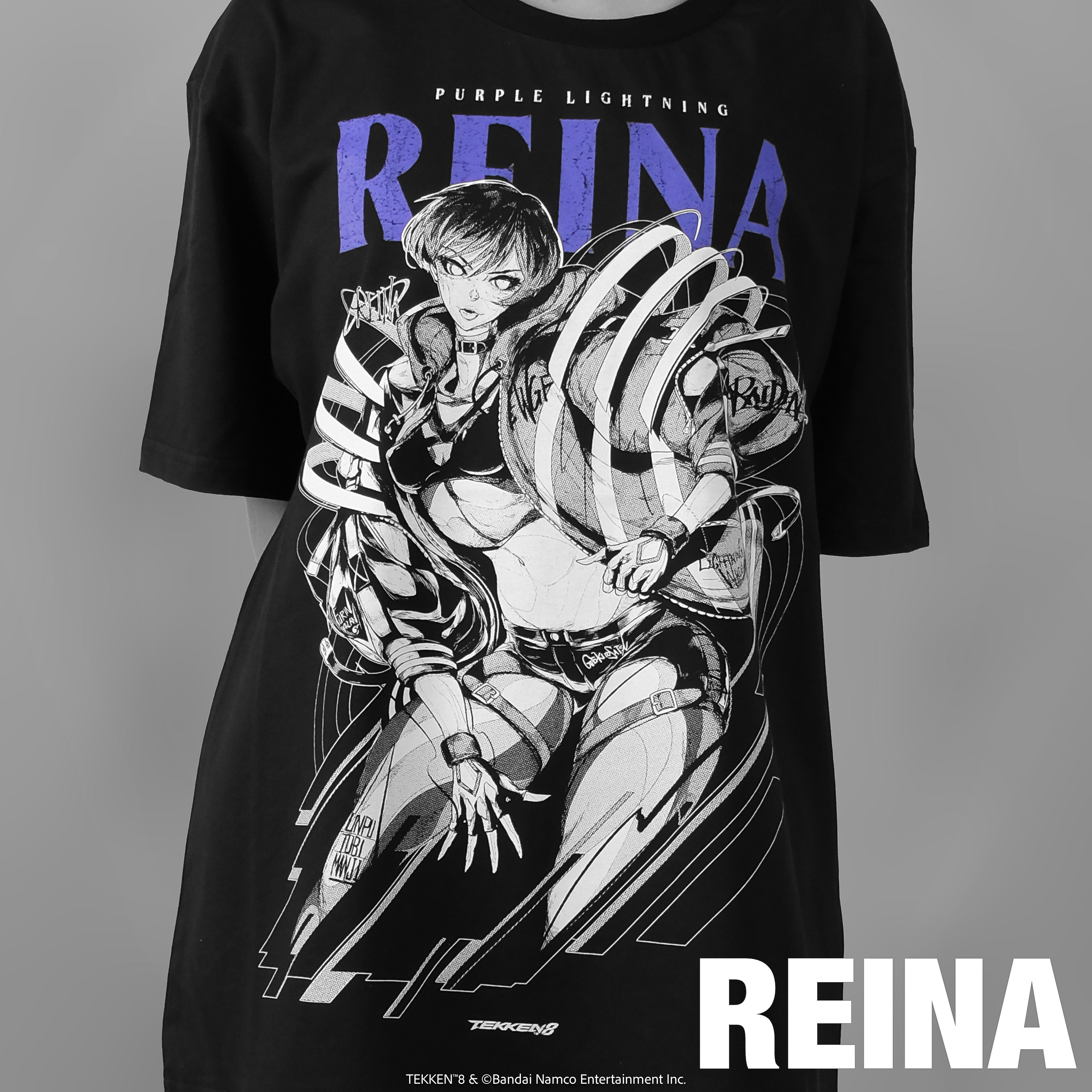 【予約商品 7月発送予定】TEKKEN 8 全キャラTシャツ第二弾  Reina