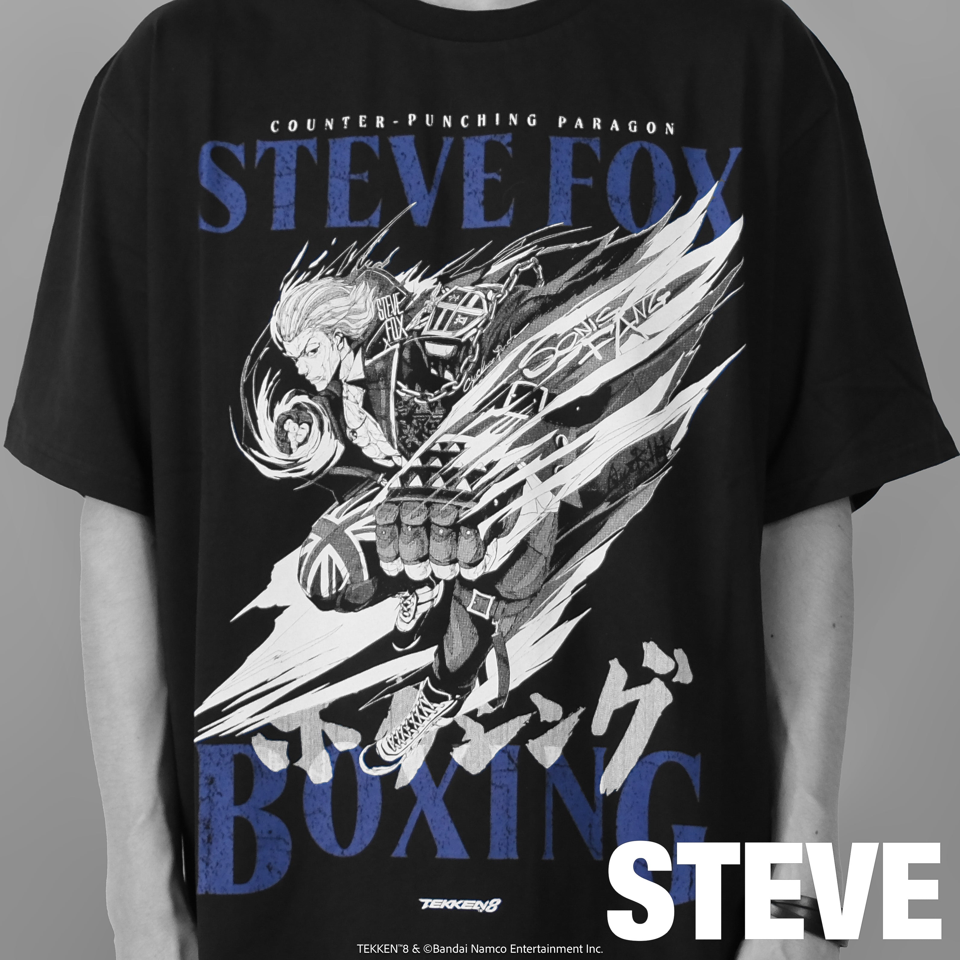 TEKKEN 8 全キャラTシャツ第二弾  Steve Fox