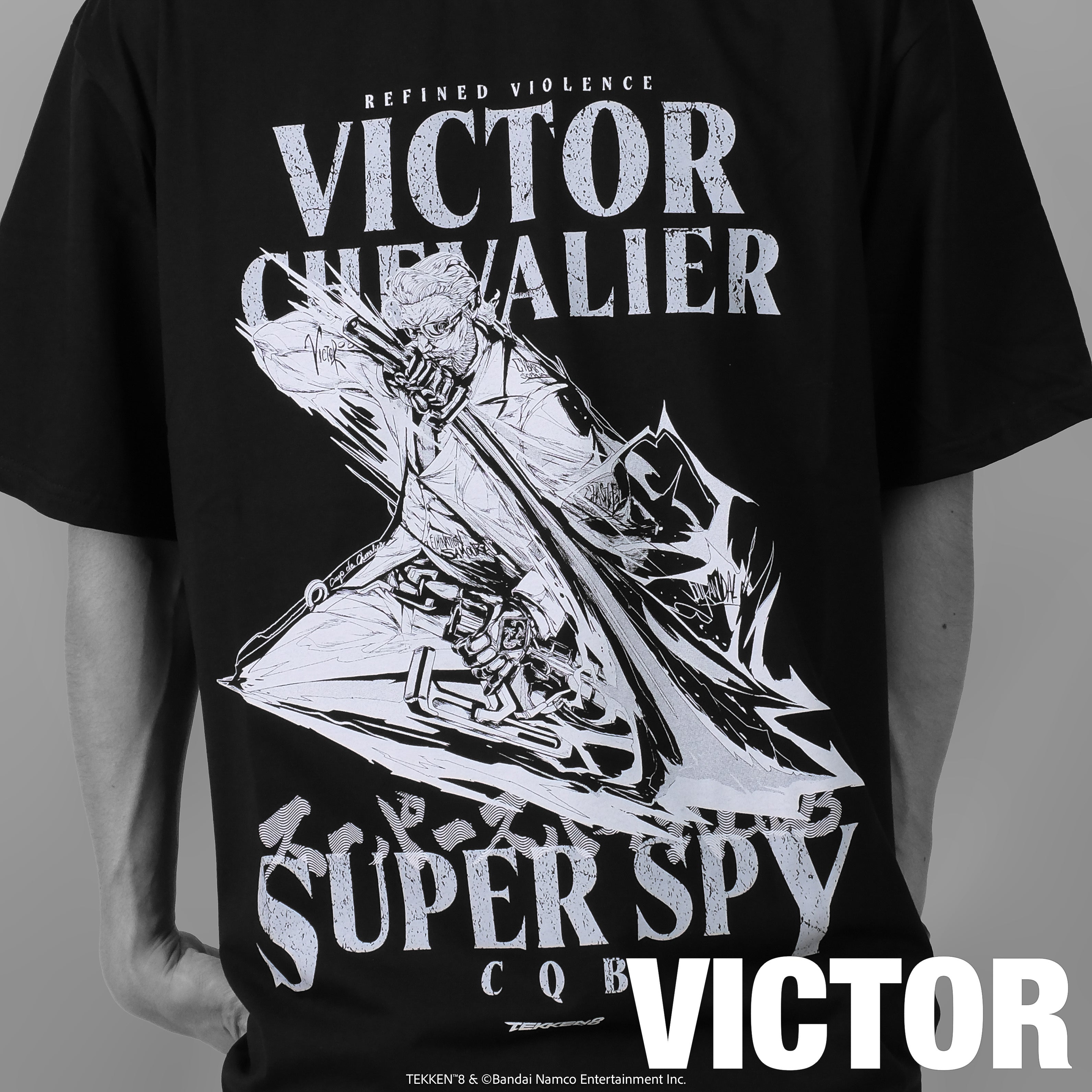 【予約商品 7月発送予定】TEKKEN 8 全キャラTシャツ第二弾  Victor Chevalier