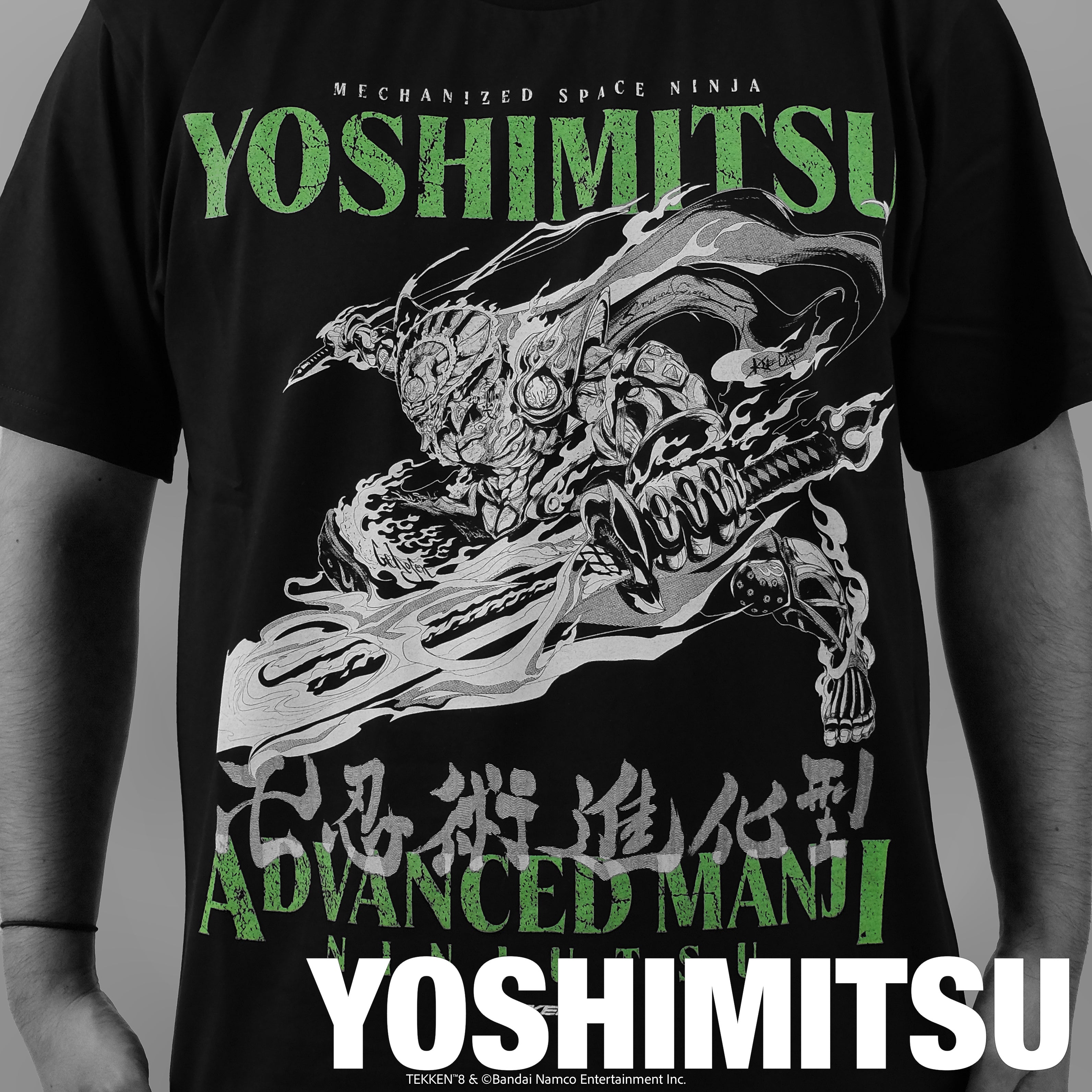 【予約商品 7月発送予定】TEKKEN 8 全キャラTシャツ第二弾  Yoshimitsu