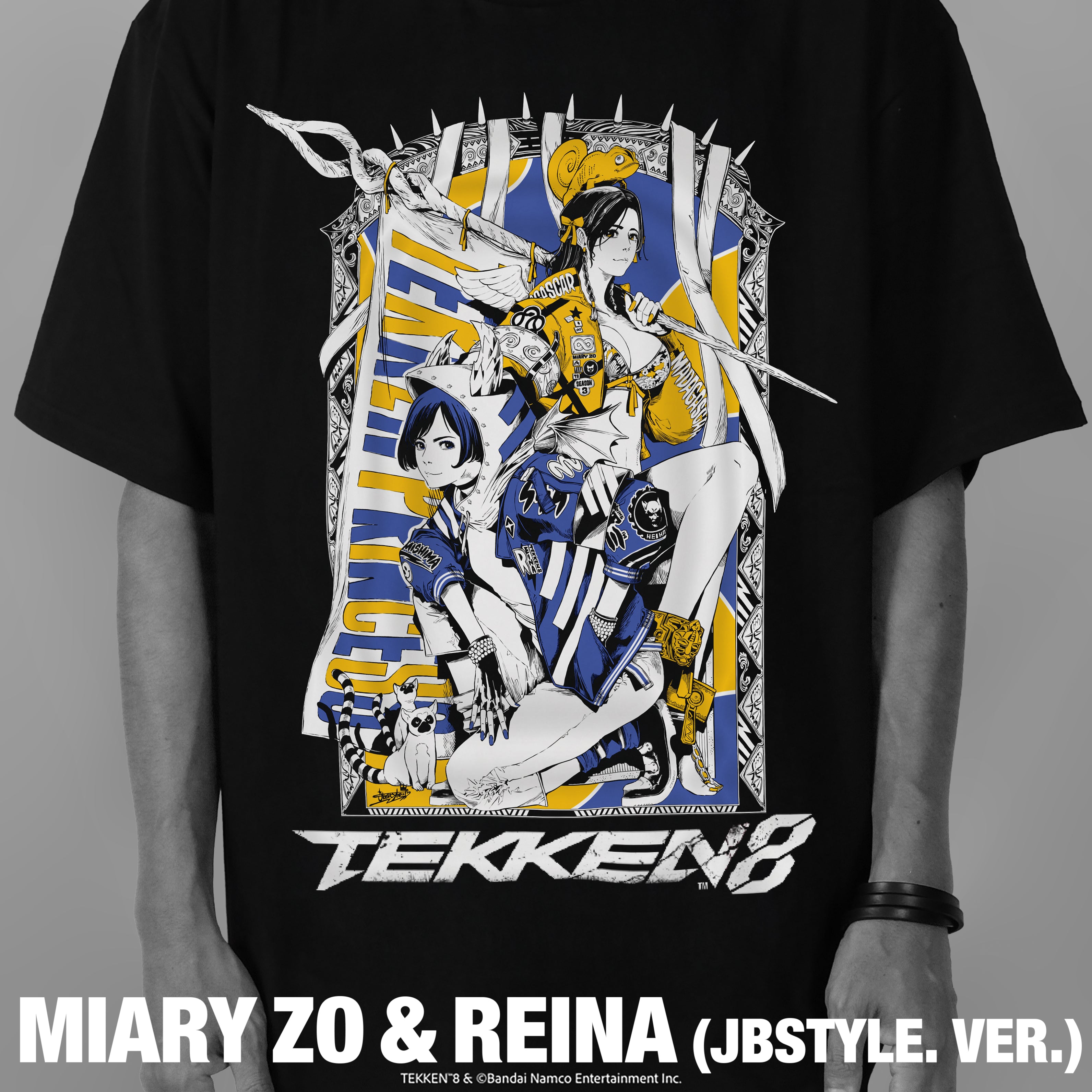 TEKKEN8 いいじゃんアーティストTシャツコレクション jbstyle. ミアリズ・麗奈
